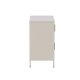 VENTURE DESIGN Nett skab, m. 4 lger og 2 hylder - beige stl
