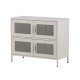 VENTURE DESIGN Nett skab, m. 4 lger og 2 hylder - beige stl