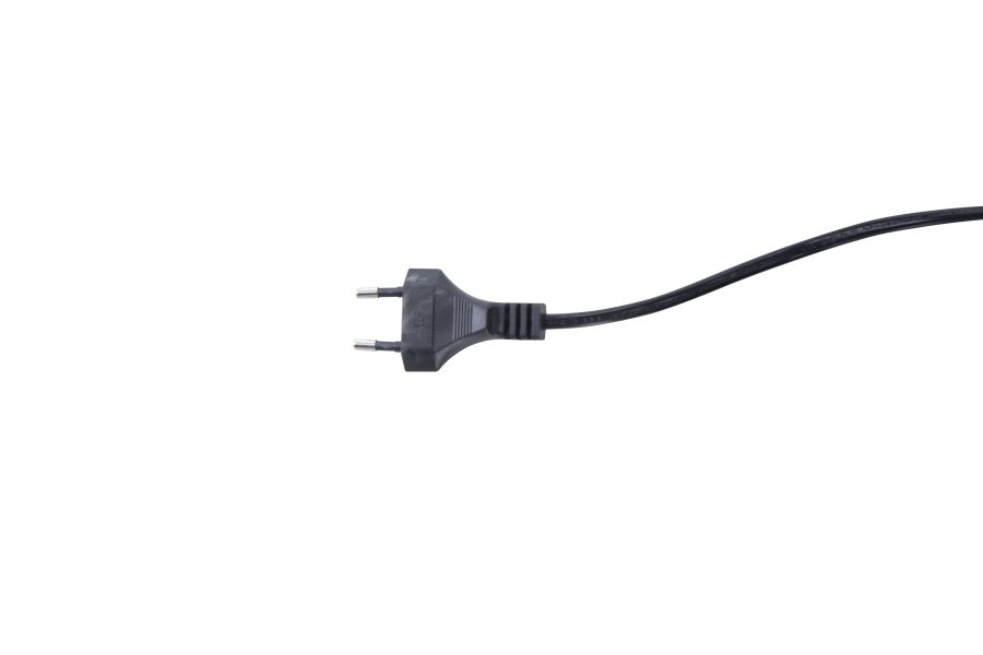 VENTURE DESIGN Avspark gulvlampe - hvitt glass og sort stl