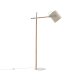 VENTURE DESIGN Dennis gulvlampe - beige lin og beige/naturlig stl
