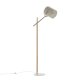 VENTURE DESIGN Dennis gulvlampe - beige lin og beige/naturlig stl
