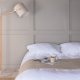 VENTURE DESIGN Dennis gulvlampe - beige lin og beige/naturlig stl