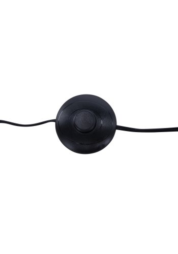 VENTURE DESIGN Kick gulvlampe - naturlig og sort stl