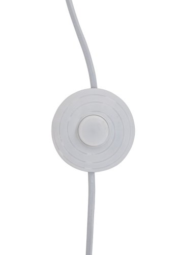 VENTURE DESIGN Kona gulvlampe - lin og espresso gummitre