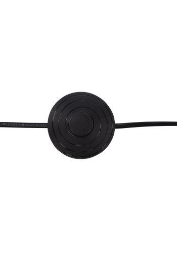 VENTURE DESIGN Kona gulvlampe - lin og svart gummitre