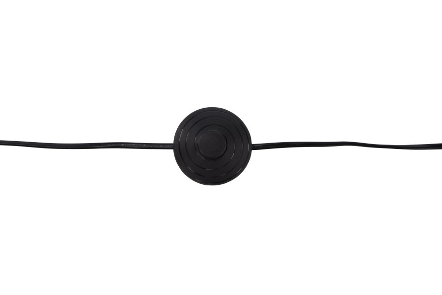 VENTURE DESIGN Kona gulvlampe - lin og svart gummitre