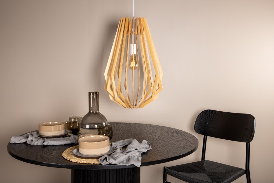 VENTURE DESIGN Spider taklampe - naturlig PVC og stl