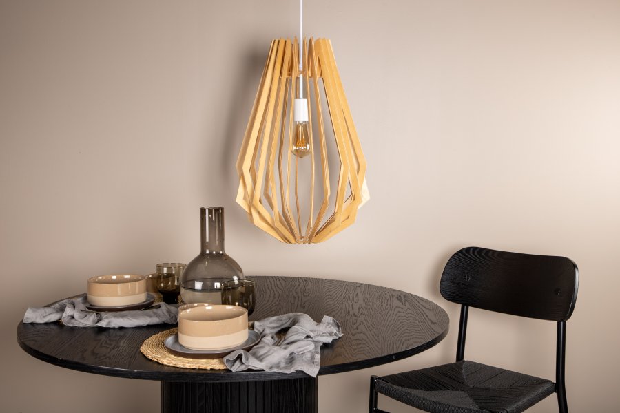 VENTURE DESIGN Spider taklampe - naturlig PVC og stl