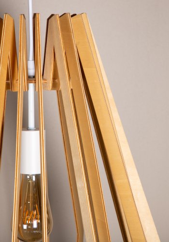 VENTURE DESIGN Spider taklampe - naturlig PVC og stl