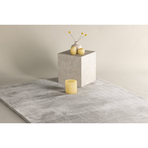 VENTURE DESIGN Blanca gulvt�ppe, rektangul�r - lysegr� polyester (290x200) - VENTURE DESIGN