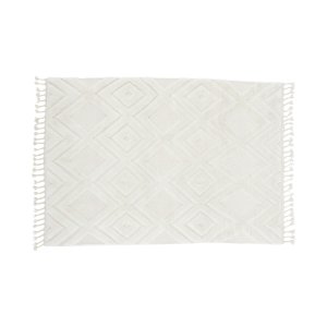 VIND COLLECTION Dahliawool teppe, rektangulrt - hvit ull (230x160)