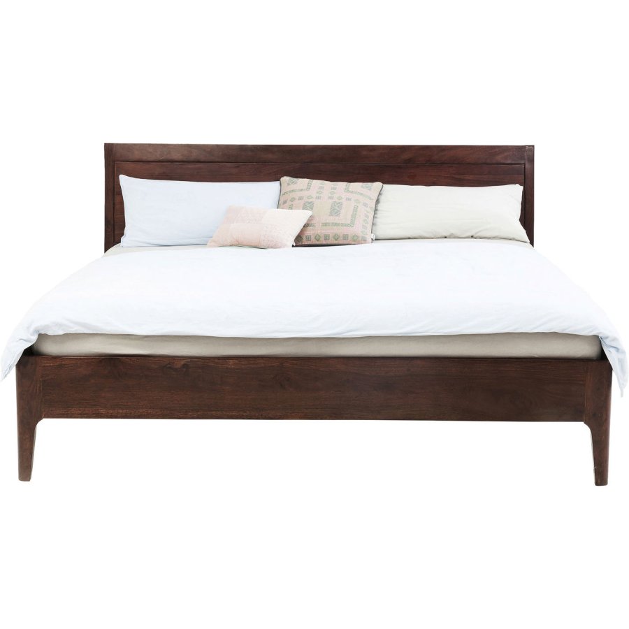 KARE DESIGN Brooklyn Walnut sengeramme - valnttbrunt sheesham-tre (160x200)