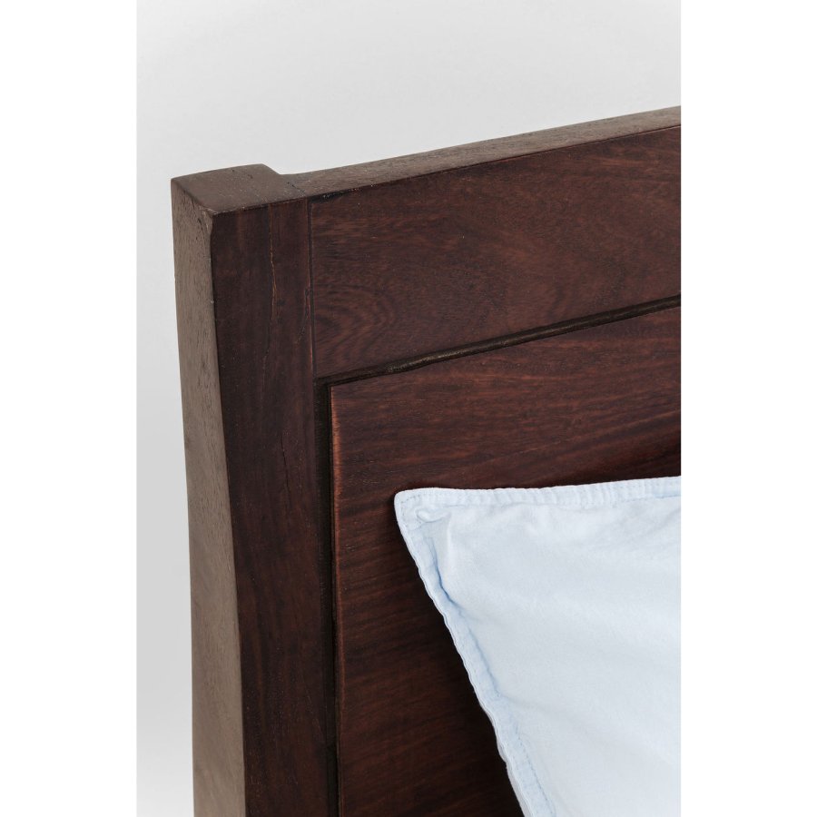 KARE DESIGN Brooklyn Walnut sengeramme - valnddebrunt sheeshamtr (180x200)