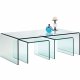 KARE DESIGN Clear Club salongbord - glass (3/sett)