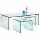 KARE DESIGN Clear Club salongbord - glass (3/sett)