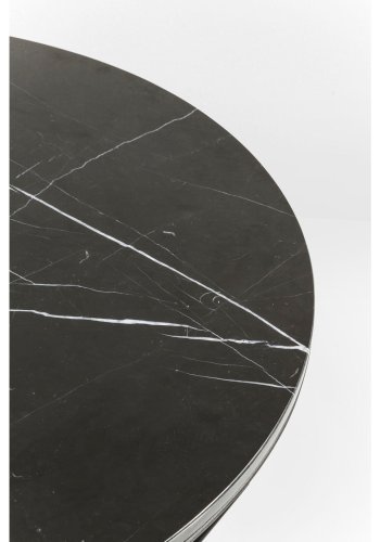 KARE DESIGN East Round sofabordsett - grnn/hvit/svart marmor, rundt (sett m. 3)