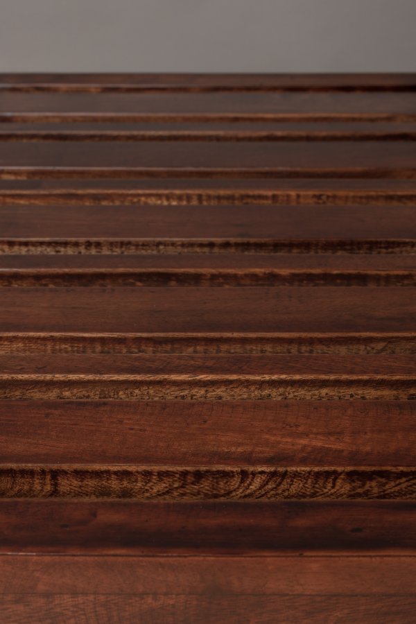 DUTCHBONE Jakub Bank, rechteckig - walnussfarbenes Mangoholz (70x40)