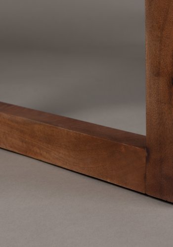 DUTCHBONE Jakub Bank, rechteckig - walnussfarbenes Mangoholz (70x40)