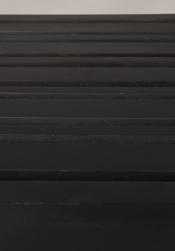 DUTCHBONE Jakub Bank, rechteckig – schwarzes Mangoholz (70x40)