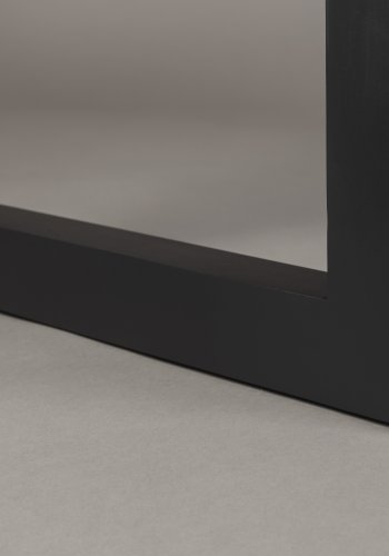 DUTCHBONE Jakub Bank, rechteckig – schwarzes Mangoholz (70x40)