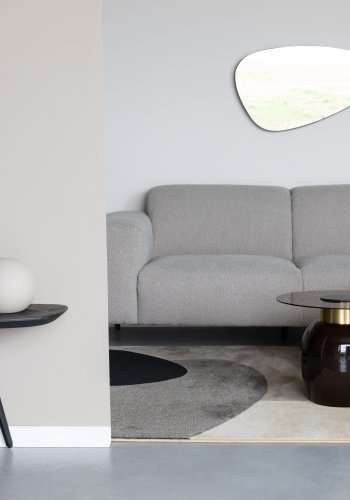 WHITE LABEL LIVING Webster benk, rektangulr - brun gjenvunnet teak (118x37)