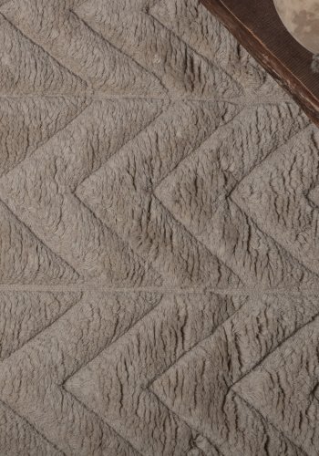 VIND COLLECTION Zoewool teppe, rektangulrt - beige ull (300x200)