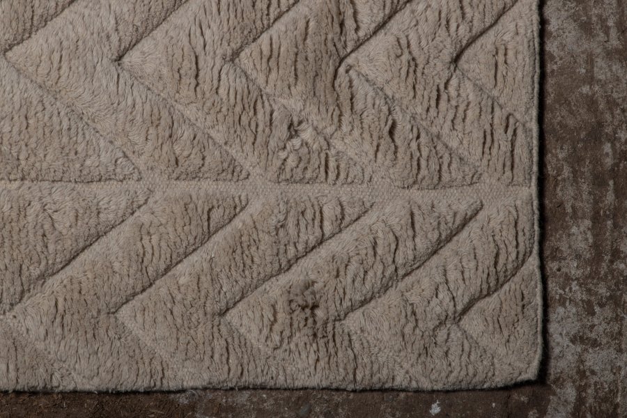 VIND COLLECTION Zoewool teppe, rektangulrt - beige ull (300x200)