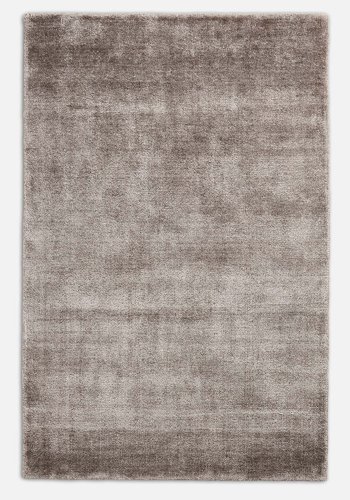 WOUD rektangul&auml;r nyansmatta - beige konstsilke och bomull