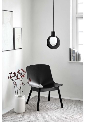 WOUD rektangulrt Tact-teppe - gr ull og bomull (200 cm)