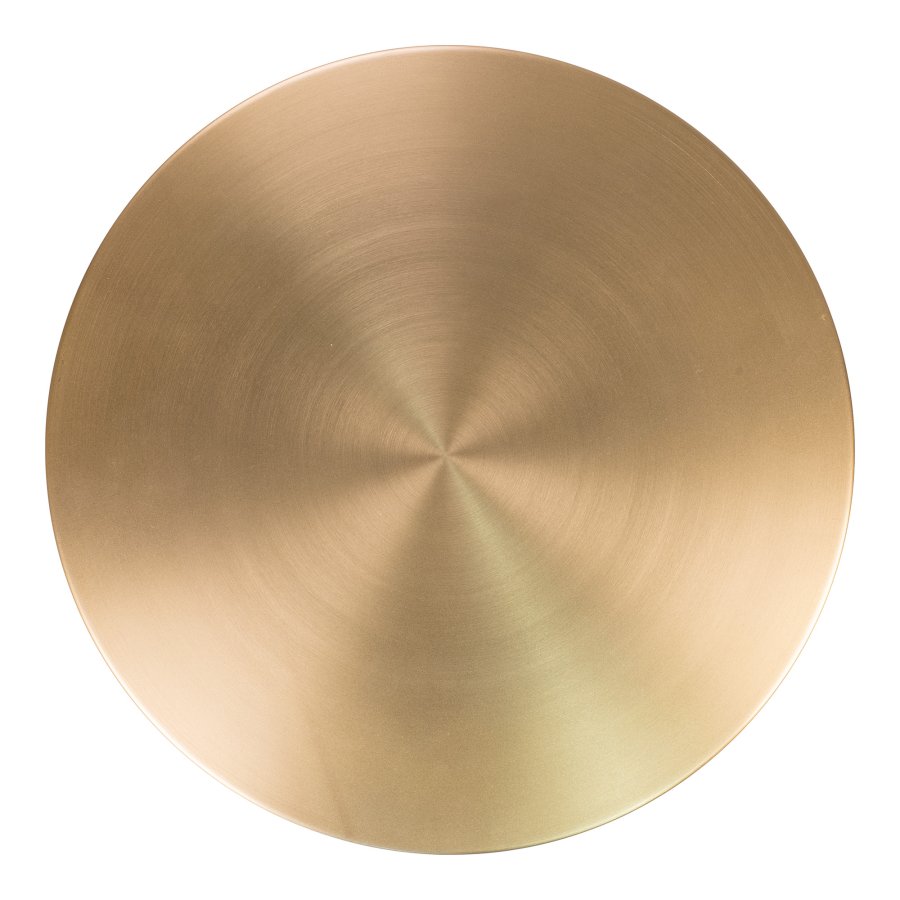 HOUSE NORDIC Lecco hjrnebord, rundt - messing stl og marmor (41)