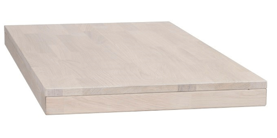 ROWICO Brooklyn tillgsplade - hvidpigmenteret egetr (50x95)