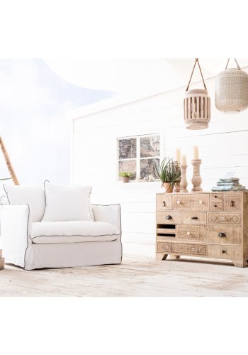 KARE DESIGN Puro kommode - mangotr, m. 14 skuffer