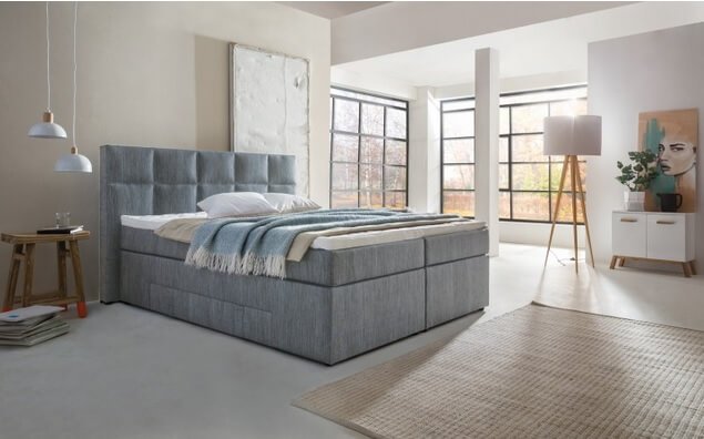 Olympisk luksus hndlaget kontinentalseng med oppbevaring, 7 soner