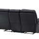 VENTURE DESIGN Saranda hvilestol 3 pers. sofa - svart mikrofiber