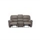 VENTURE DESIGN Saranda 3-manns sofa med hvilestol - grtt stoff