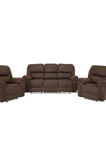 VENTURE DESIGN Saranda hvilestol - brunt stoff