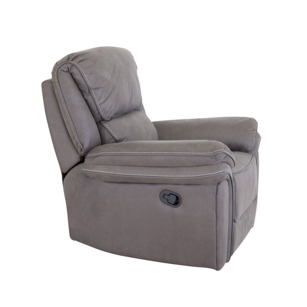 Saranda recliner lnestol - gr mikrofiber polyester