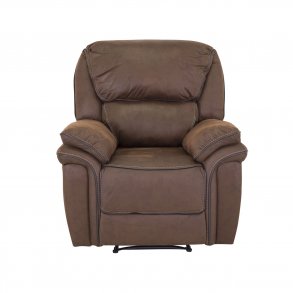 Saranda recliner lnestol - brun stof