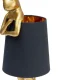 KARE DESIGN Animal Rabbit bordlampe - sort hr og guld polyresin/stl