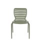 ZUIVER Vondel hagestol, stablebar - grnn aluminium
