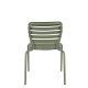 ZUIVER Vondel hagestol, stablebar - grnn aluminium