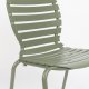 ZUIVER Vondel hagestol, stablebar - grnn aluminium