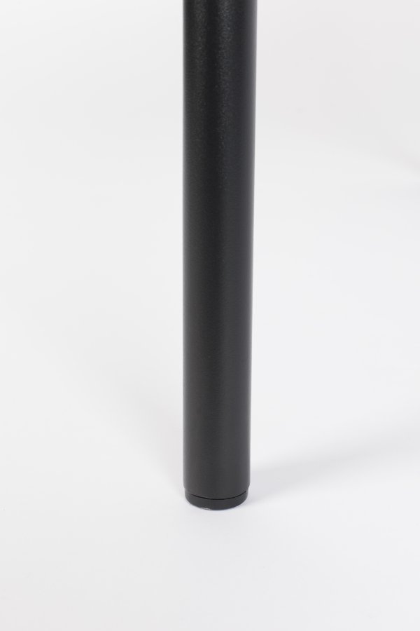 ZUIVER Vondel hagestol, med armlener - sort aluminium