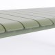 ZUIVER Vondel hagebenk, rektangulr - grnn aluminium (175x45)