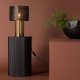 VENTURE DESIGN Gap Tischlampe - Gold und schwarzes Eisen