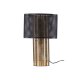 VENTURE DESIGN Gap Tischlampe - Gold und schwarzes Eisen