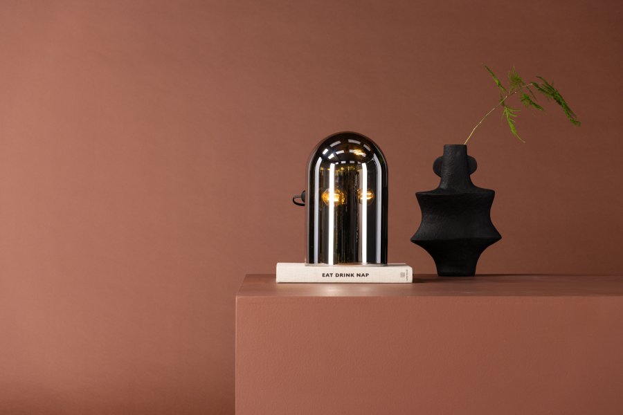 VENTURE DESIGN Quentin bordlampe - rkt glass