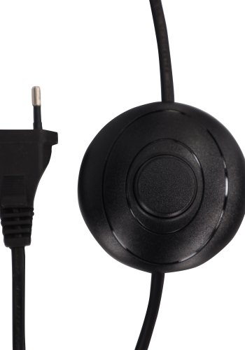 VENTURE DESIGN Ferrand Stehleuchte - weißes Glas und schwarzes Eisen