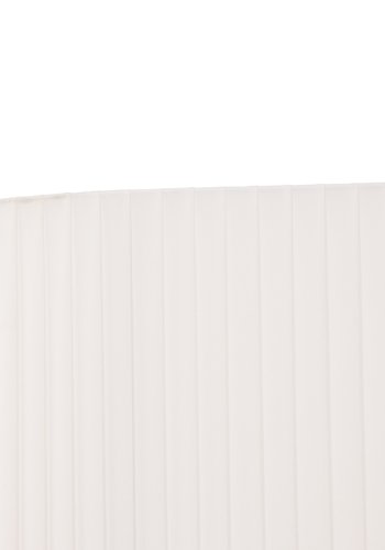 VENTURE DESIGN Rennes gulvlampe, Large - hvitt stoff og svart jern