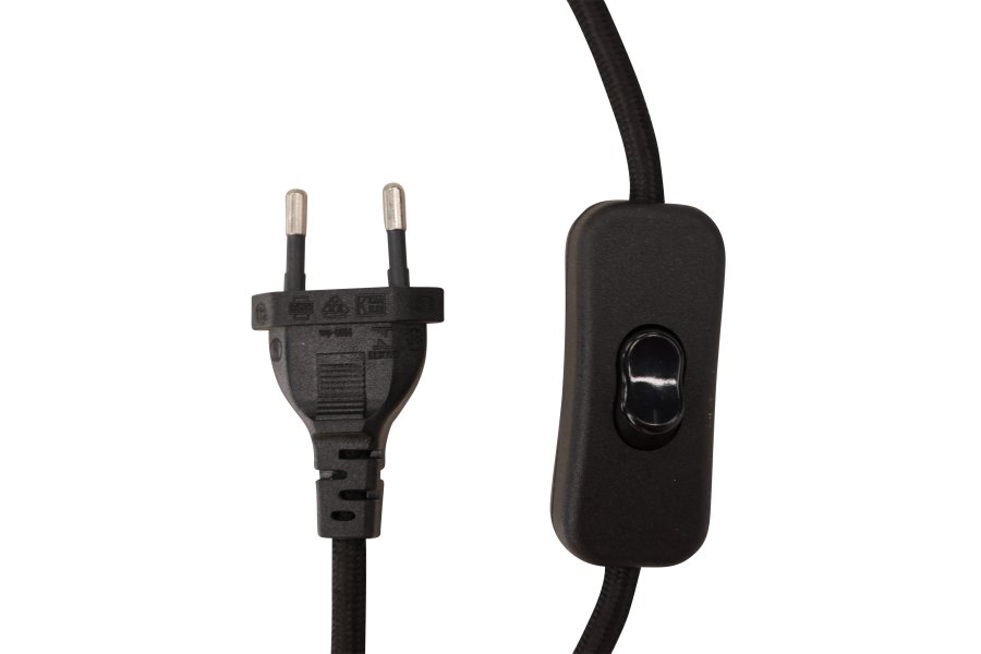 VENTURE DESIGN Troyes vegglampe, med hylle - hvitt glass og svart jern